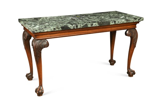 Lot 252 - A George II (and later) mahogany serving table