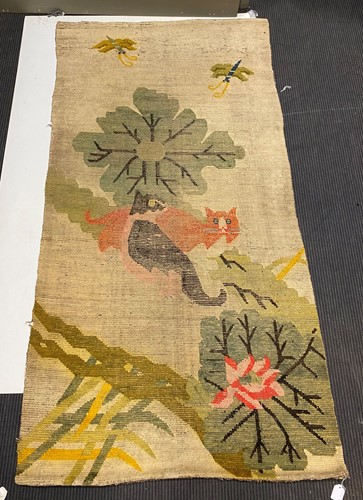 Lot 385 - A Tibetan rug, circa 1930, probably made in Lhasa