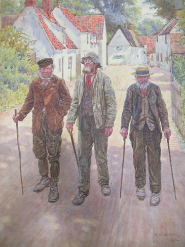 Lot 363 - Richard H Brock (British, 1871-1943) Five...