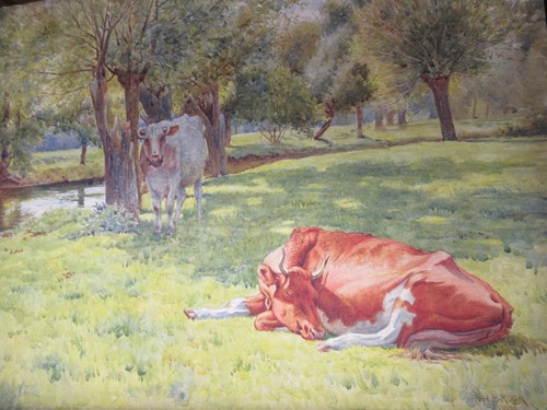 Lot 367 - Richard H Brock (British, 1871-1943) Two...