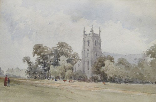 Lot 295 - Five traditional watercolours: English School,...
