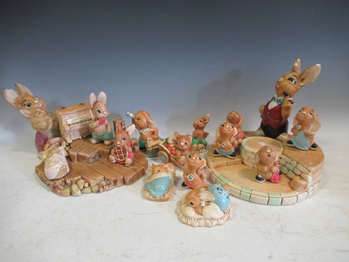 Lot 91 - A large collection of Pendelphin rabbits...