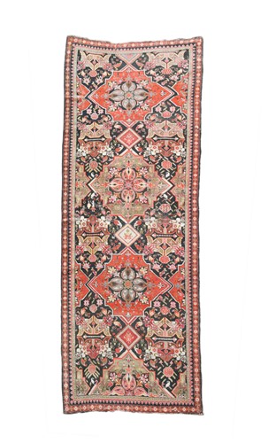 Lot 303 - A Karabagh wide runner, late 19th century