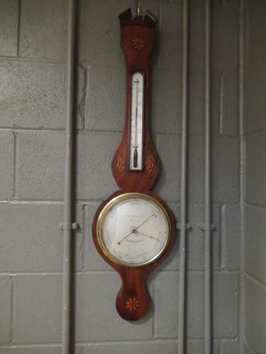 Lot 145 - A 19th century wheel barometer 'P Borini A Co',...