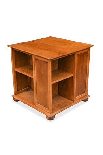 Lot 228 - A Heal's style pale oak book table, circa 1930
