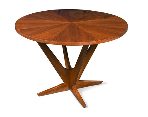Lot 261 - Soren Georg Jensen for Kubus, a 'Starburst' teak coffee table, circa 1960