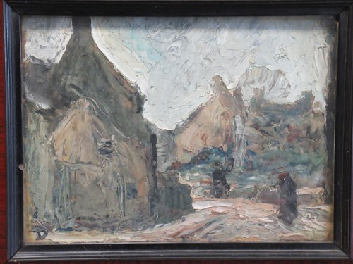 Lot 330 - Ronald Ossory Dunlop (1894-1973), Street Scene,...