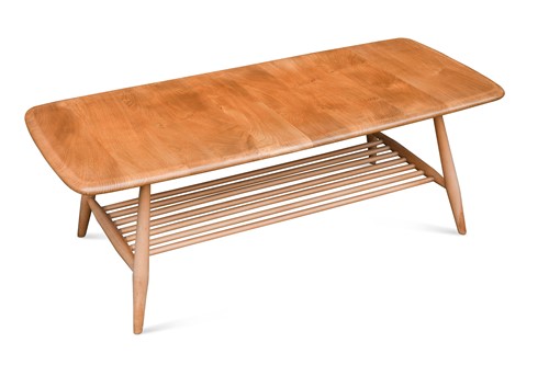 Lot 290 - An Ercol elm 'Windsor' coffee table