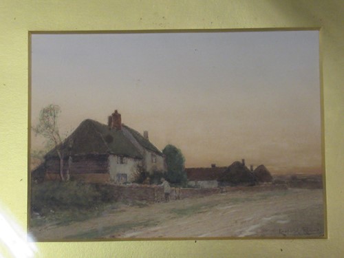 Lot 315 - Leopold Rivers (1850-1905) A Cottage on a...