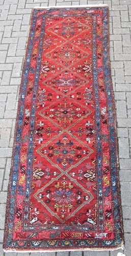 Lot 592 - An attractive Malayer runner, circa 1930