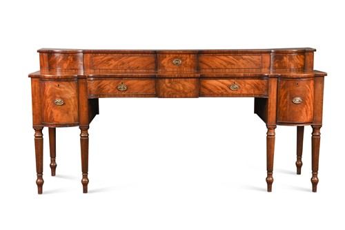 Lot 273 - A George IV mahogany sideboard
