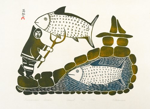 Lot 542 - Pitaloosie Saila  (Canadian Inuk 1942-)