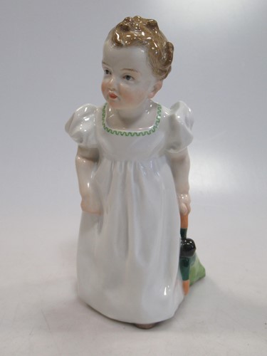 Lot 102A - MEISSEN; an Art Nouveau figure by Conrad...