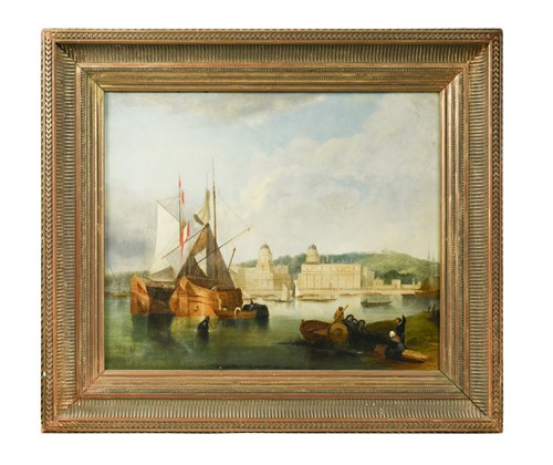 Lot 35 - Attributed to Clarkson Frederick Stanfield, RA, RBA (British, 1793-1867)