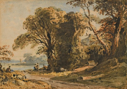 Lot 10 - John Varley, OWS (British, 1778-1842)