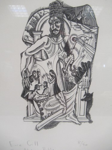 Lot 344 - Eric Gill ARA (British 1882-1940) The Aldine...