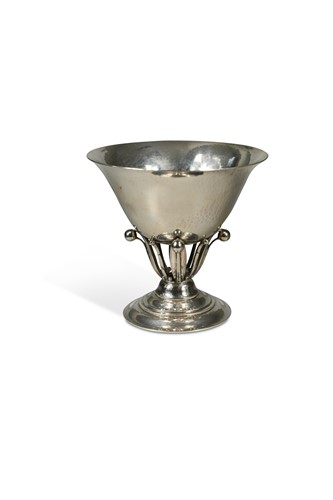 Lot 149 - Georg Jensen, an early 20th century Danish metalwares silver bowl
