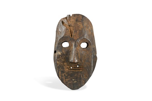 Lot 244 - A Tamang wood mask, Trisuli Region, North Western Nepal, probably 19th century or earlier