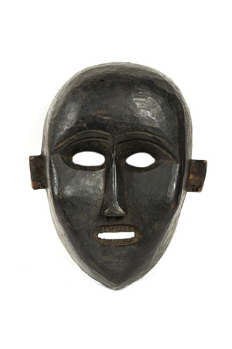 Lot 256 - A Tamang/Gurung wood mask, North Western Nepal, early 20th century