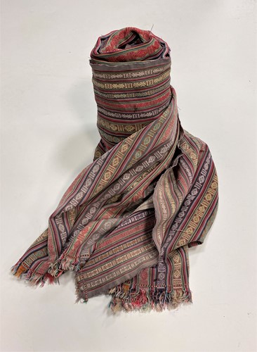 Lot 203 - A Lungserma Kira, Bhutan, mid 20th century