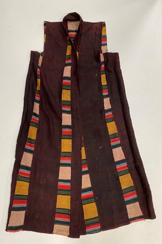 Lot 190 - A lady's long sleeveless overcoat, Dolpo Region, Northern Nepal, early 20th century