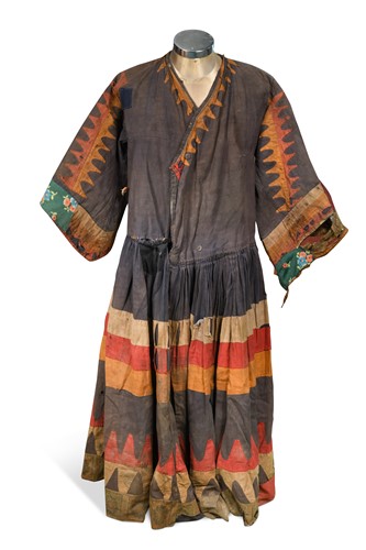 Lot 182 - A Tamang Shamen's dress, used during ritual exorcisms, Northern Nepal, early 20th century