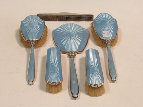 Lot 263 - An early 20th century silver and enamel...