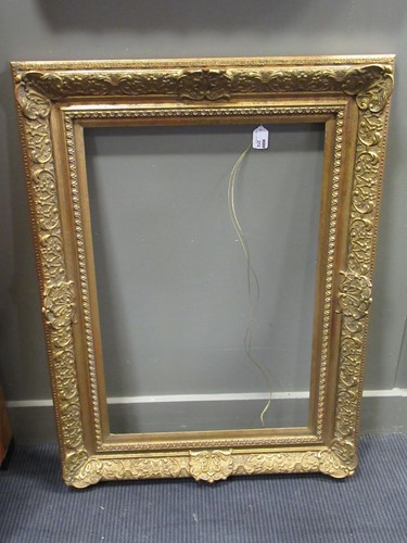 Lot 272 - A large rectangular good quality modern gilt...