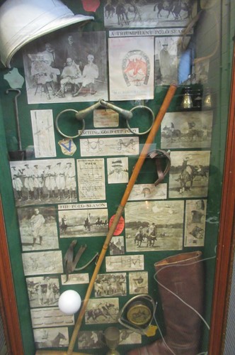 Lot 114 - A cased set of various Polo equipment and...