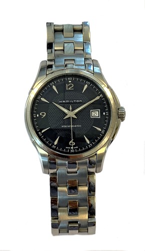 Lot 240 - Hamilton - A steel 'Jazzmaster Viewmatic' wristwatch