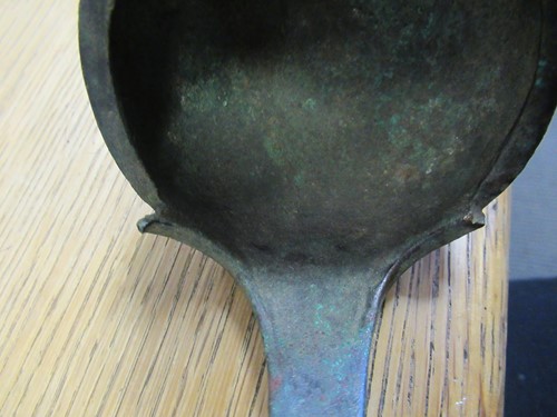 Lot 333 - A Roman bronze temple ladle