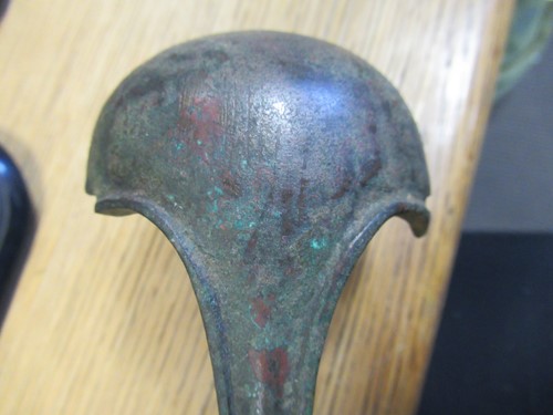 Lot 333 - A Roman bronze temple ladle