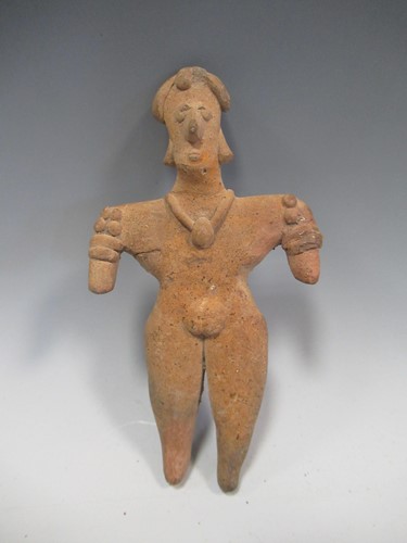 Lot 186 - South American figure, 15cm high