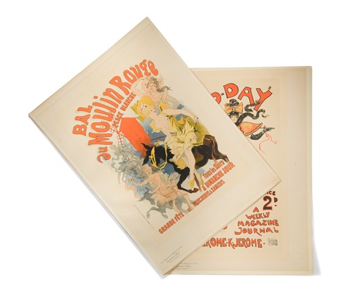 Lot 319 - Four original lithographs from Maîtres de l'Affiche