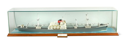 Lot 510 - A waterline model of the M. V. Landwade by The Sunderland Model Making Co., Ltd