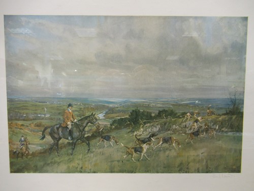 Lot 413 - A collection of various hunting prints to...