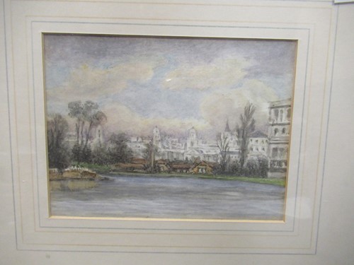Lot 414 - A village fete, watercolour on paper A country...
