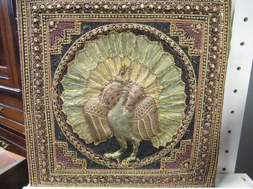 Lot 408 - A needlework wedding pillow, Lombok, circa...