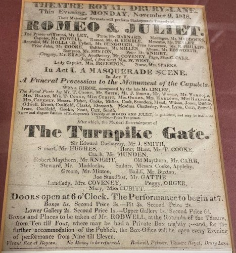Lot 106 - Theatre bills.