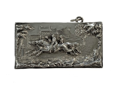 Lot 279 - A Victorian silver novelty vesta case
