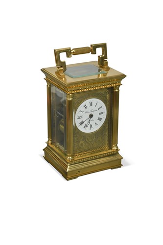 Lot 295 - Charles Frodsham, London, a late 20th century carriage clock