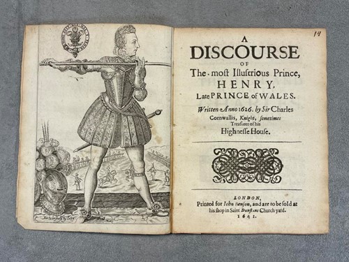 Lot 130 - CORNWALLIS (Sir Charles) A Discourse of the...