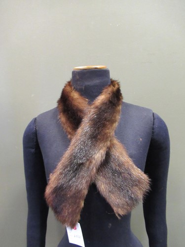 Lot 149 - A quantity of fur stoles, scarves, two Russian...