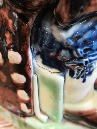 Lot 186 - A rare Whieldon Toby jug, circa 1780