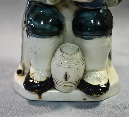 Lot 181 - A Staffordshire Toby jug, circa 1800