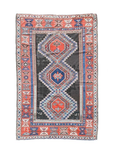Lot 258 - A Caucasian Kazak rug, late 19th century