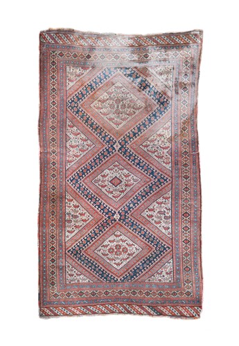 Lot 505 - A Qashqai rug, late 19th century