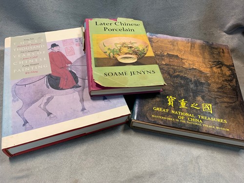 Lot 173 - 3 Reference books on Chinese porcelain and...