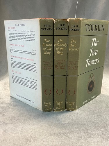 Lot 415 - TOLKIEN (J R R) The Lord of the Rings, 3 vols....