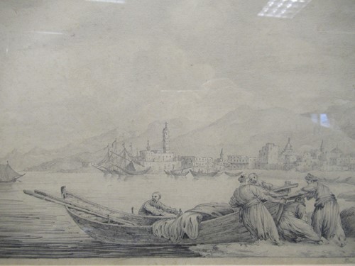 Lot 378 - Italian School (19th century) A Mediterranean...